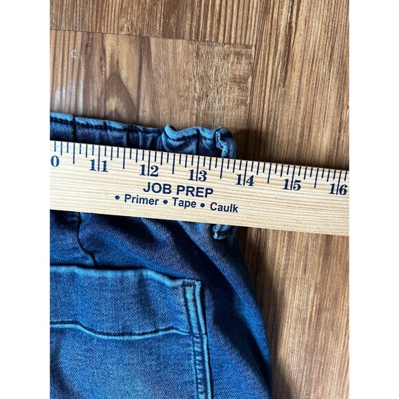 J.Crew Womens Elastic Waist Denim Jogger Pants Size 28 Gathered Ankles Soft - Picture 3 of 5